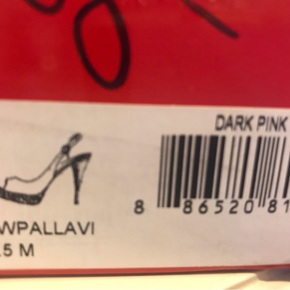 Woman’s Guess platforms pink/coral 8.5m - Picture 11 of 12